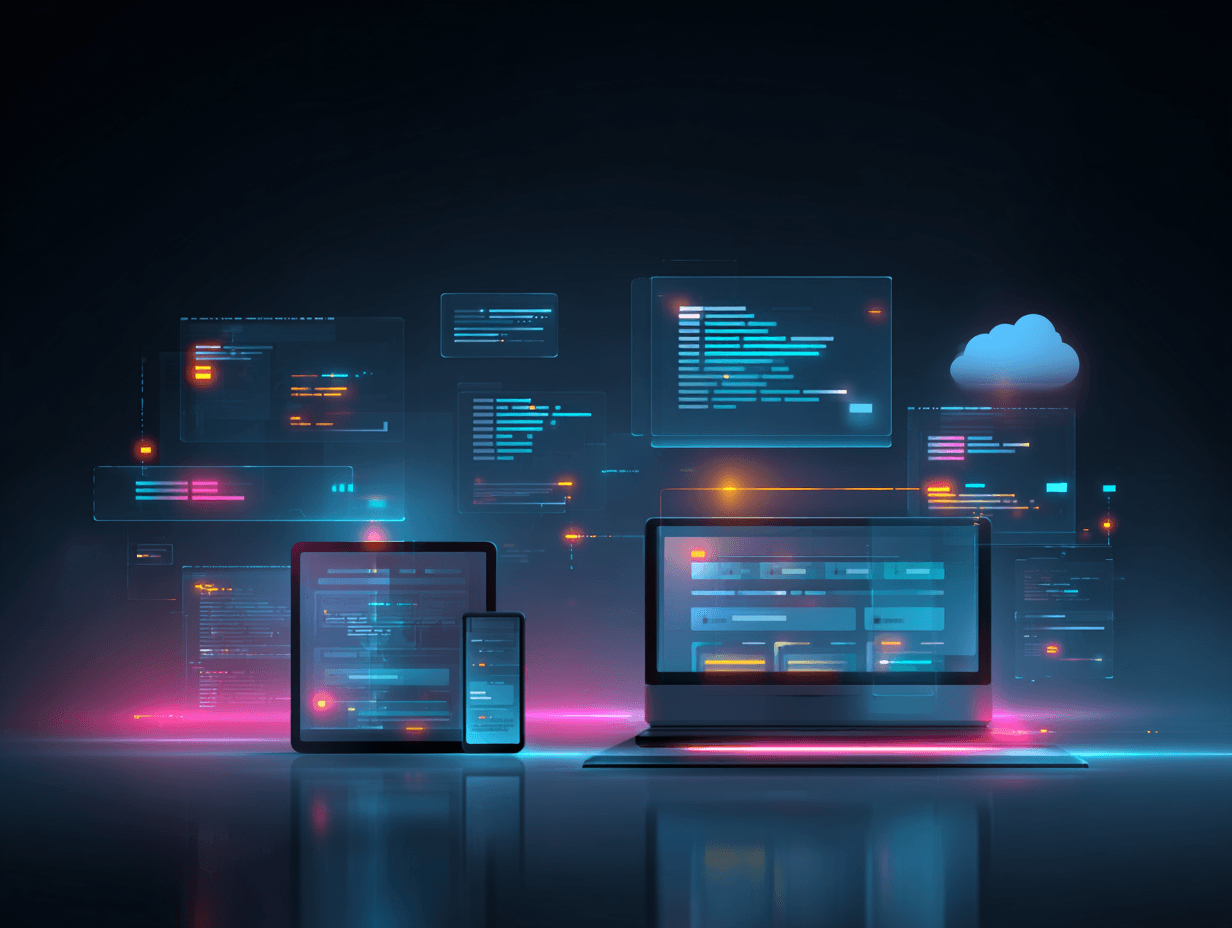 Web & App Development illustration